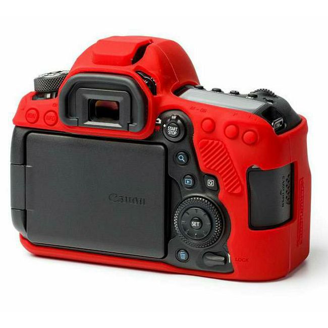 Discovered easyCover za Canon EOS 6D Mark II Red crveno gumeno zaštitno kućište camera case (ECC6D2R)