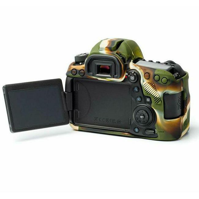 Discovered easyCover za Canon EOS 6D Mark II Camouflage kamuflažno gumeno zaštitno kućište camera case (ECC6D2C)
