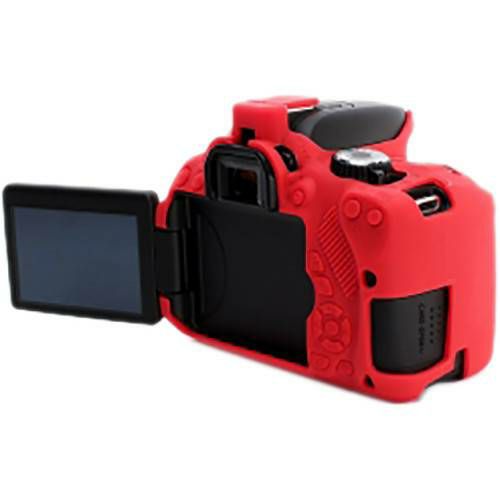 Discovered easyCover za Canon EOS 700D i 650D crvena gumeno zaštitno kućište camera case (ECC650DR)