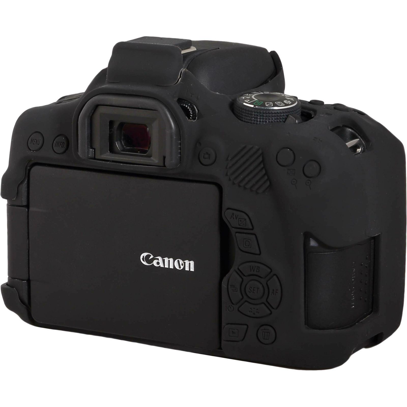 Discovered easyCover za Canon EOS 750D Black crno gumeno zaštitno kućište camera case (ECC750DB)