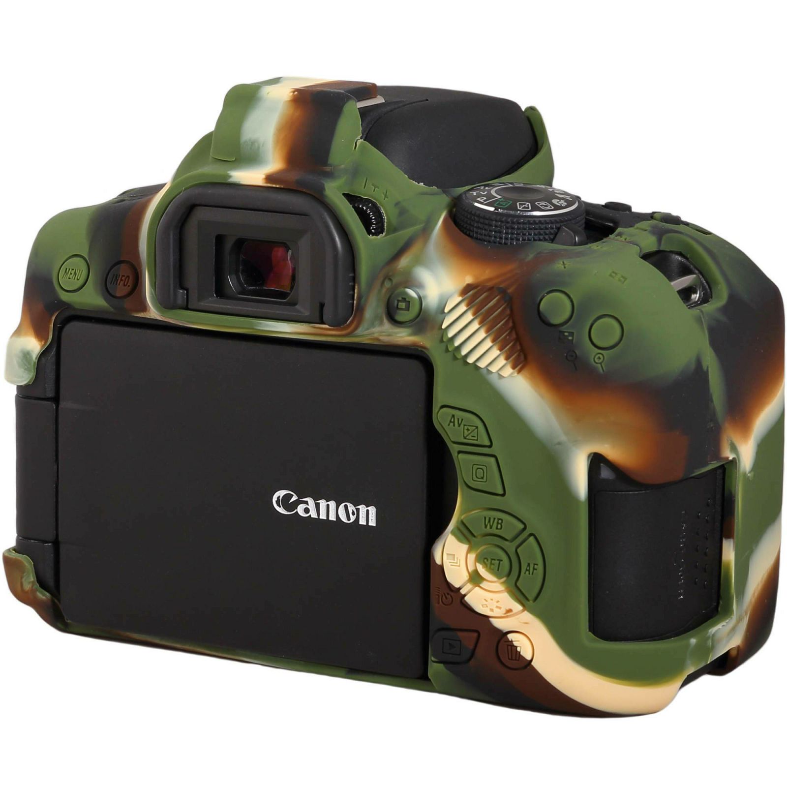 Discovered easyCover za Canon EOS 750D Camouflage kamuflažno gumeno zaštitno kućište camera case (ECC750DC)