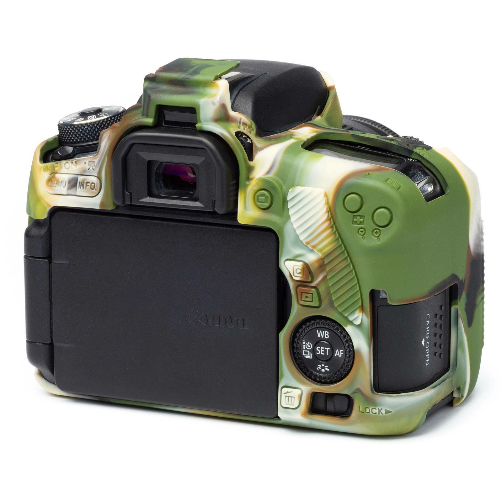 Discovered easyCover za Canon EOS 760D Camouflage kamuflažno gumeno zaštitno kućište camera case (ECC760DC)