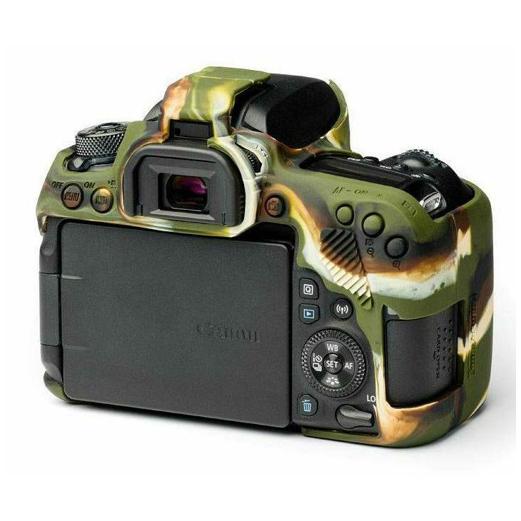 Discovered easyCover za Canon EOS 77D Camouflage kamuflažno gumeno zaštitno kućište camera case (ECC77DC)