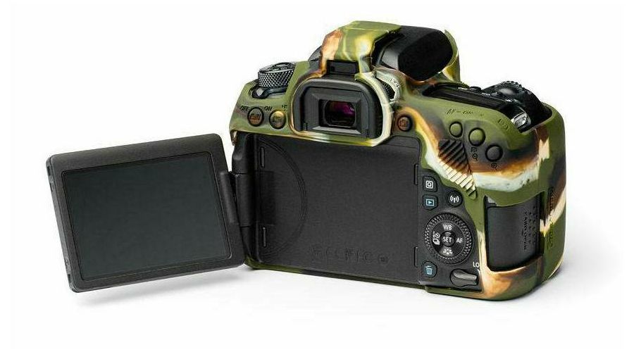 Discovered easyCover za Canon EOS 77D Camouflage kamuflažno gumeno zaštitno kućište camera case (ECC77DC)
