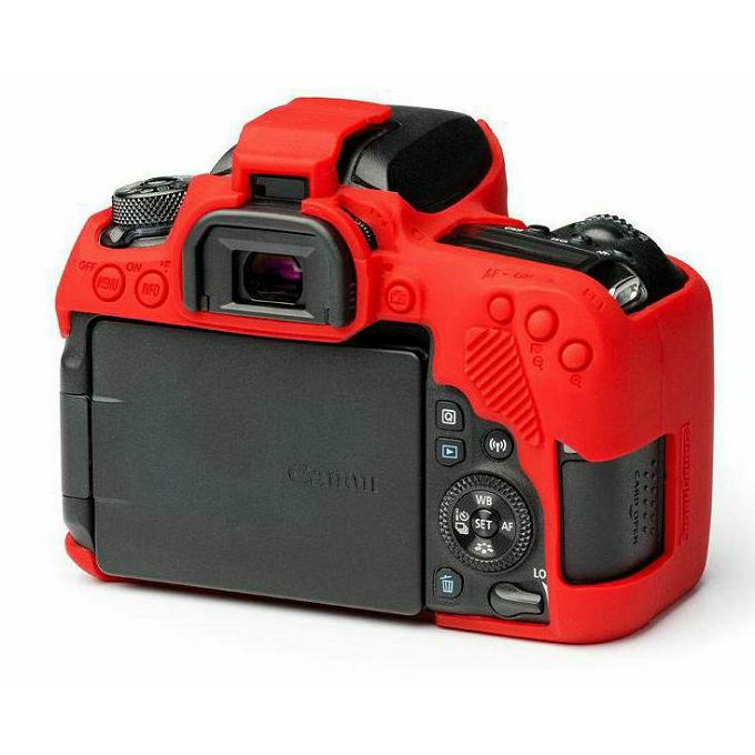 Discovered easyCover za Canon EOS 77D Red crveno gumeno zaštitno kućište camera case (ECC77DR)