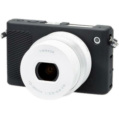 Discovered easyCover za Nikon 1 J4 Black crno gumeno zaštitno kućište camera case (ECNJ4B)