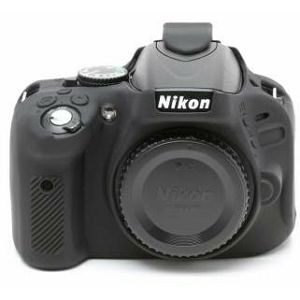Discovered easyCover za Nikon D3400 i D3300 Black crno gumeno zaštitno kućište camera case (ECND3300B)