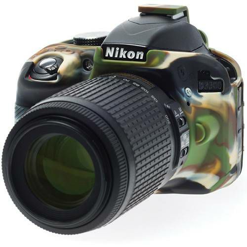 Discovered easyCover za Nikon D3400 i D3300 Camouflage kamuflažno gumeno zaštitno kućište camera case (ECND3300C)