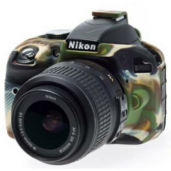 Discovered easyCover za Nikon D3400 i D3300 Camouflage kamuflažno gumeno zaštitno kućište camera case (ECND3300C)