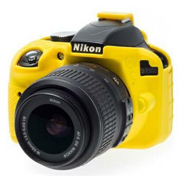 Discovered easyCover za Nikon D3400 i D3300 Yellow žuto gumeno zaštitno kućište camera case (ECND3300Y)