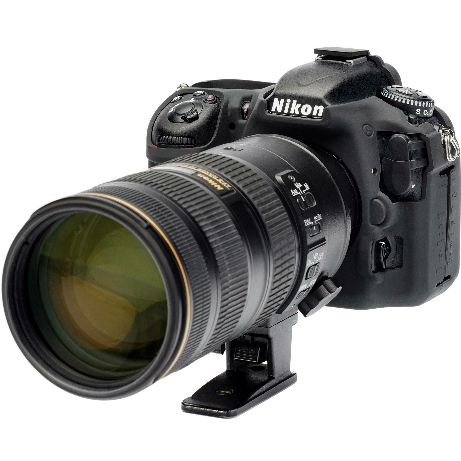 Discovered easyCover za Nikon D500 Black crno gumeno zaštitno kućište camera case (ECND500B)