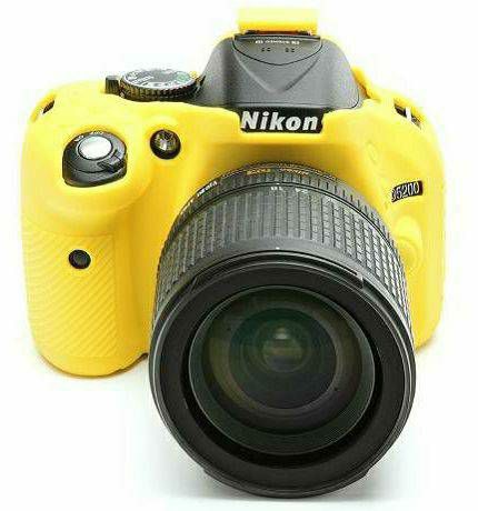 Discovered easyCover za Nikon D5200 žuta gumeno zaštitno kućište camera case (ECND5200Y)