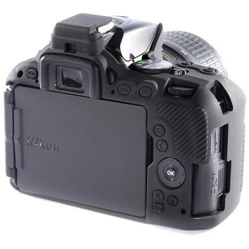 Discovered easyCover za Nikon D5600 i D5500 Black crno gumeno zaštitno kućište camera case (ECND5500B)