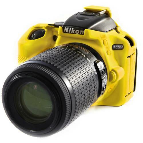 Discovered easyCover za Nikon D5600 i D5500 yellow žuta boja gumeno zaštitno kućište camera case (ECND5500Y)