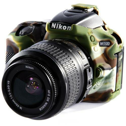 Discovered easyCover za Nikon D5600 i D5500 Camouflage kamuflažno gumeno zaštitno kućište camera case (ECND5500C)