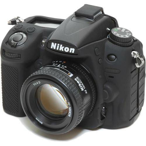 Discovered easyCover za Nikon D7000 Black crno gumeno zaštitno kućište camera case (ECND7000B)