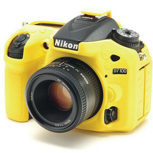 Discovered easyCover za Nikon D7100 D7200 žuta gumeno zaštitno kućište camera case (ECND7100Y)