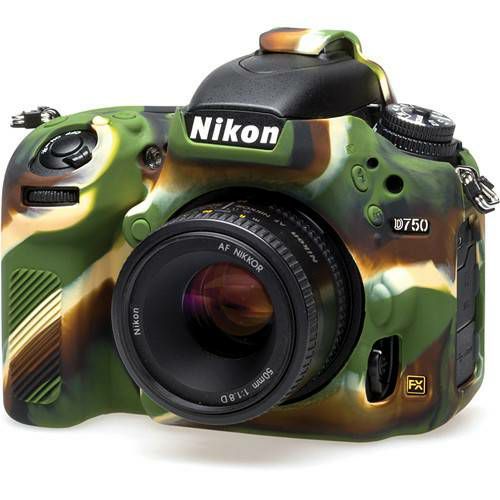 Discovered easyCover za Nikon D750 Camouflage kamuflažno gumeno zaštitno kućište camera case (ECND750C)