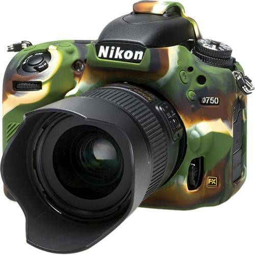 Discovered easyCover za Nikon D750 Camouflage kamuflažno gumeno zaštitno kućište camera case (ECND750C)