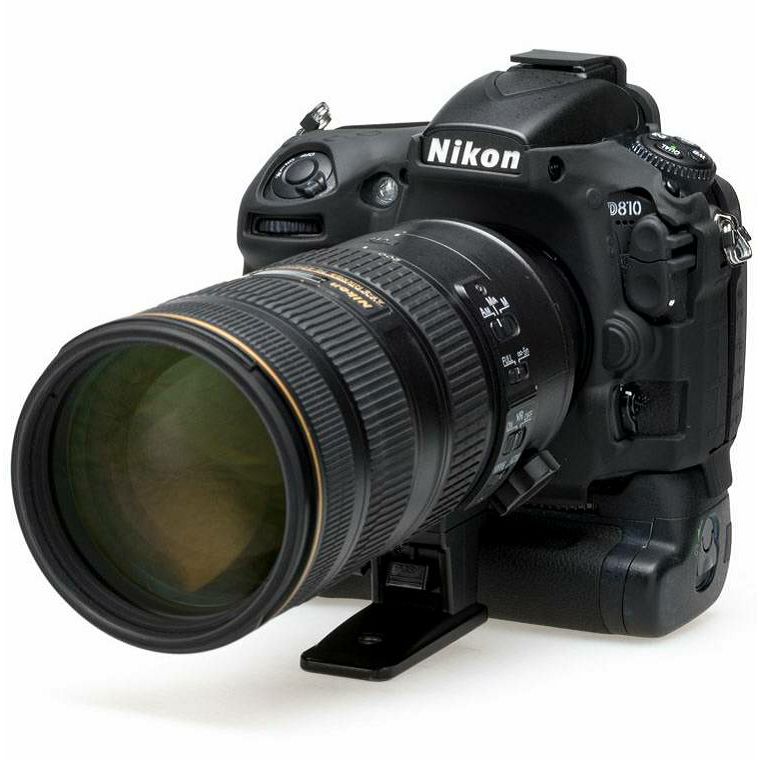 Discovered easyCover za Nikon D810 Battery Grip Black crno gumeno zaštitno kućište za fotoaparat s držačem baterija camera case (ECND810BGB)