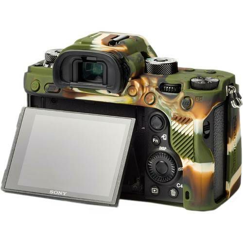Discovered easyCover za Sony Alpha a7 III, a7R III, a9 Camouflage kamuflažno gumeno zaštitno kućište camera case (ECSA9C)