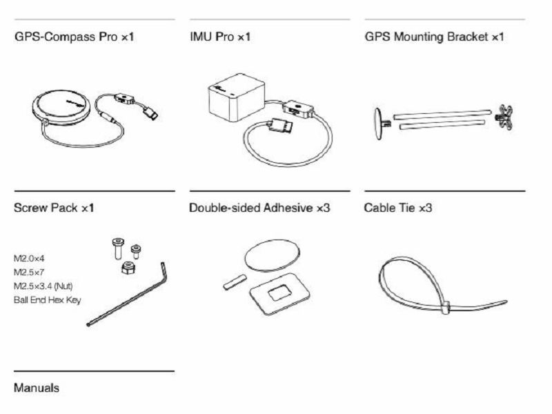 DJI A3 Upgrade KIT (A3 u A3 PRO)