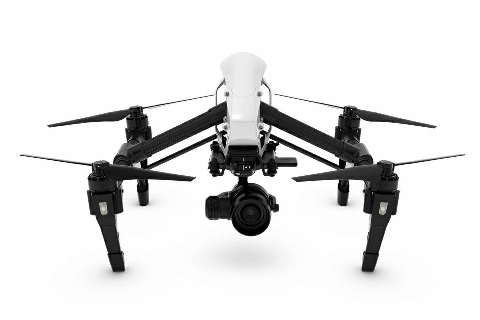 DJI Inspire 1 RAW Quadcopter (with two Remote Controllers, Zemuse X5R 4K camera, 15mm f/1.7 lens and 512GB SSD) dron za snimanje iz zraka
