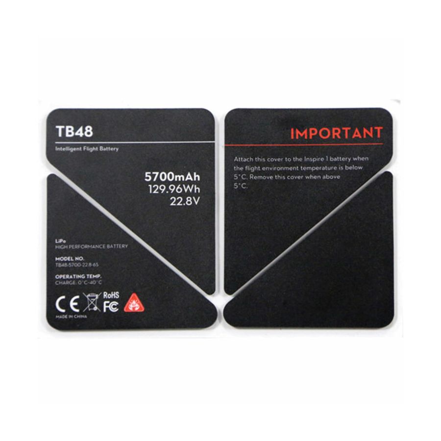 DJI Inspire 1 Spare Part 51 TB48 Battery Insulation Sticker