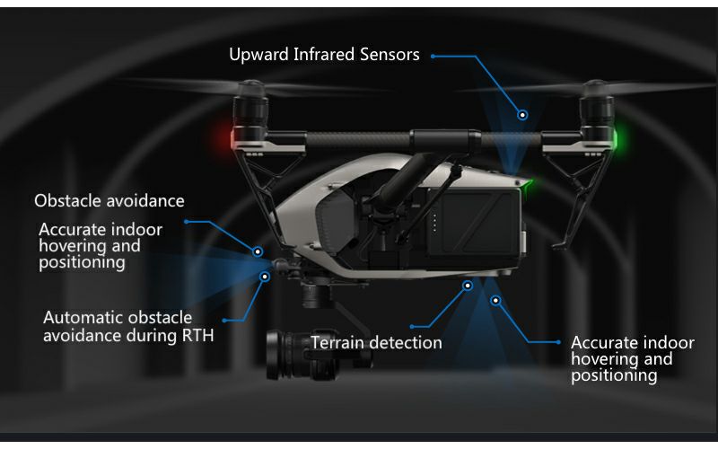 DJI Inspire 2 Premium Combo dron + Zenmuse X5S + CinemaDNG and Apple ProRes License Key profesionalni dron quadcopter s 5.2K i 4K kamerom i gimbal stabilizatorom