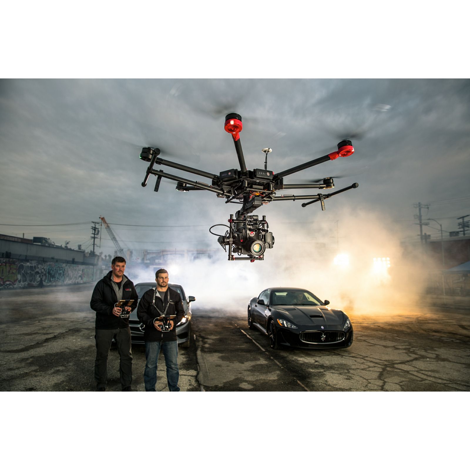 DJI Matrice 600 + Ronin-MX komplet dron sextocopter + 3D gimbal za kamere i DSLR