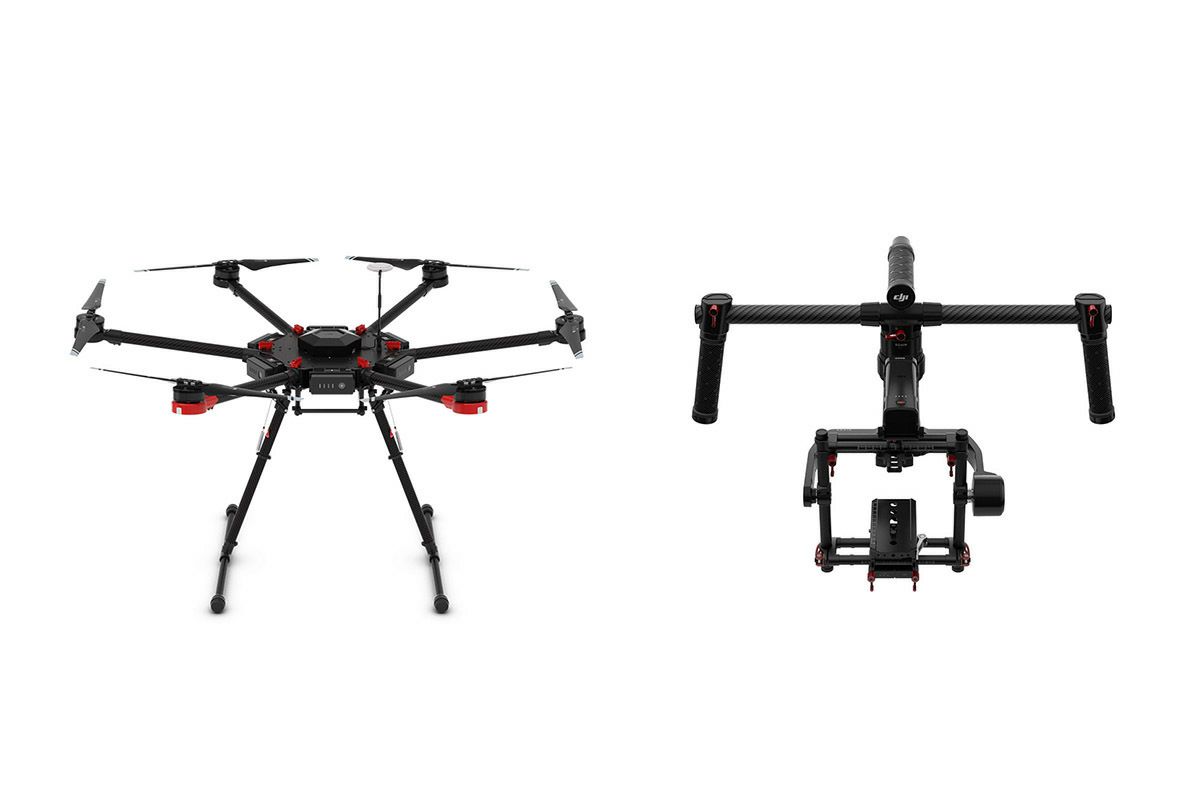 DJI Matrice 600 + Ronin-MX komplet dron sextocopter + 3D gimbal za kamere i DSLR