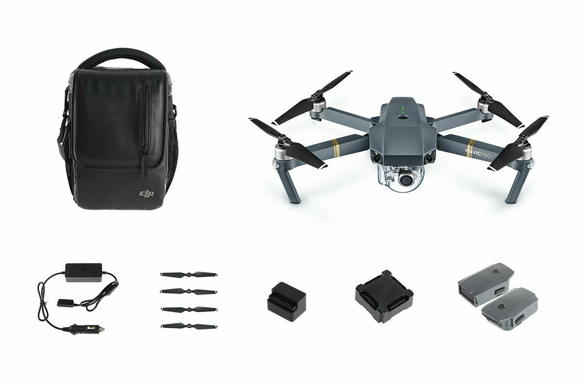 DJI Mavic Pro Fly More Combo - sklopivi dron quadcopter s 4K kamerom i gimbal stabilizatorom