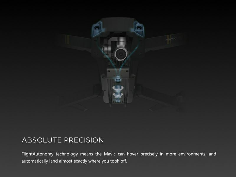 DJI Mavic Pro Fly More Combo - sklopivi dron quadcopter s 4K kamerom i gimbal stabilizatorom