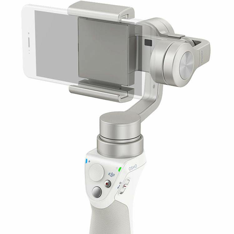 DJI Osmo Mobile Silver 3-Axis Gimbal Stabilizer for Smartphones 3D stabilizator za mobitele