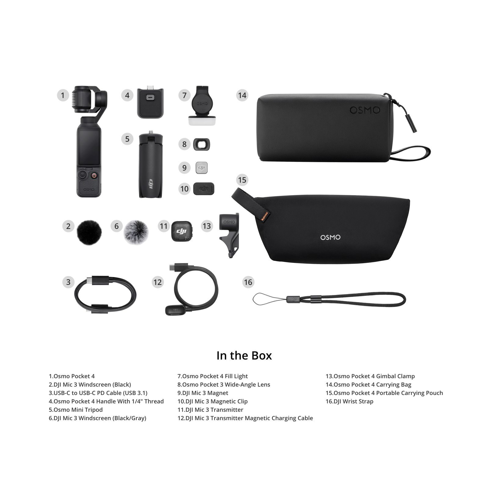 DJI Osmo Pocket 4 Creator Combo