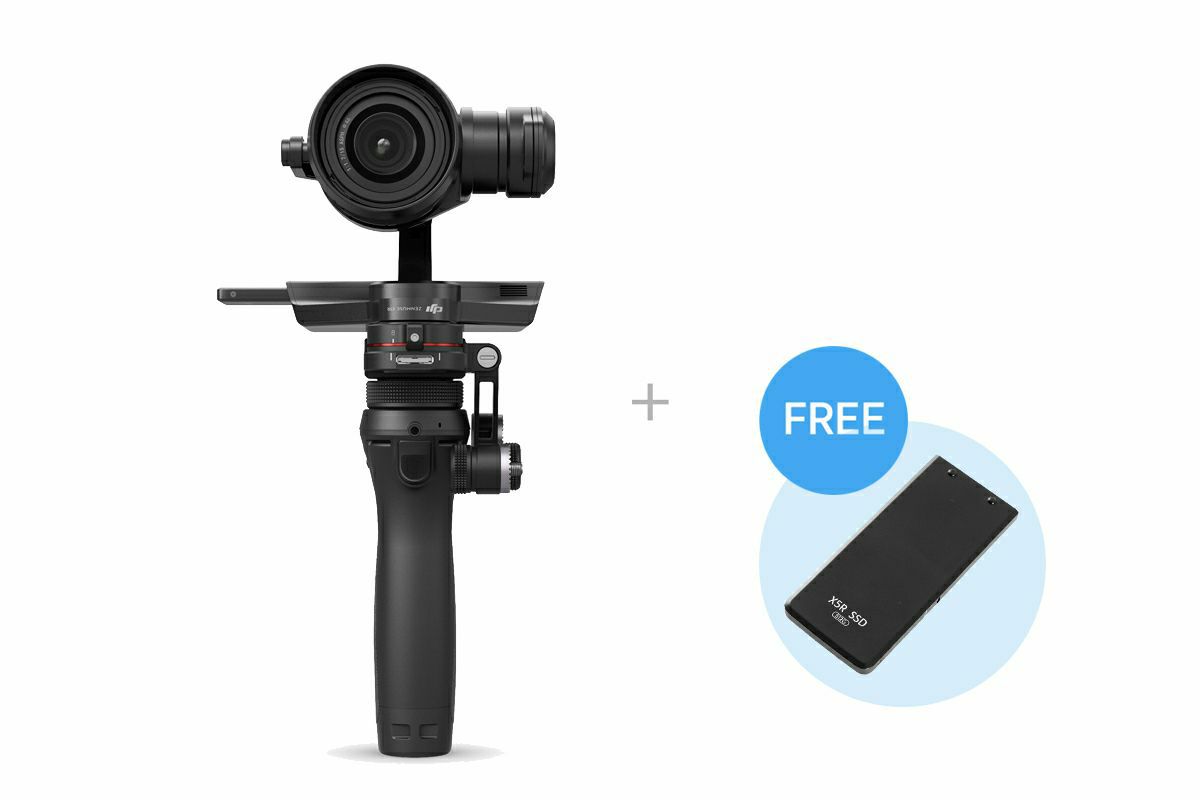 DJI Osmo RAW Combo Zemuse X5R 4K camera and 3-Axis Gimbal stabilizator