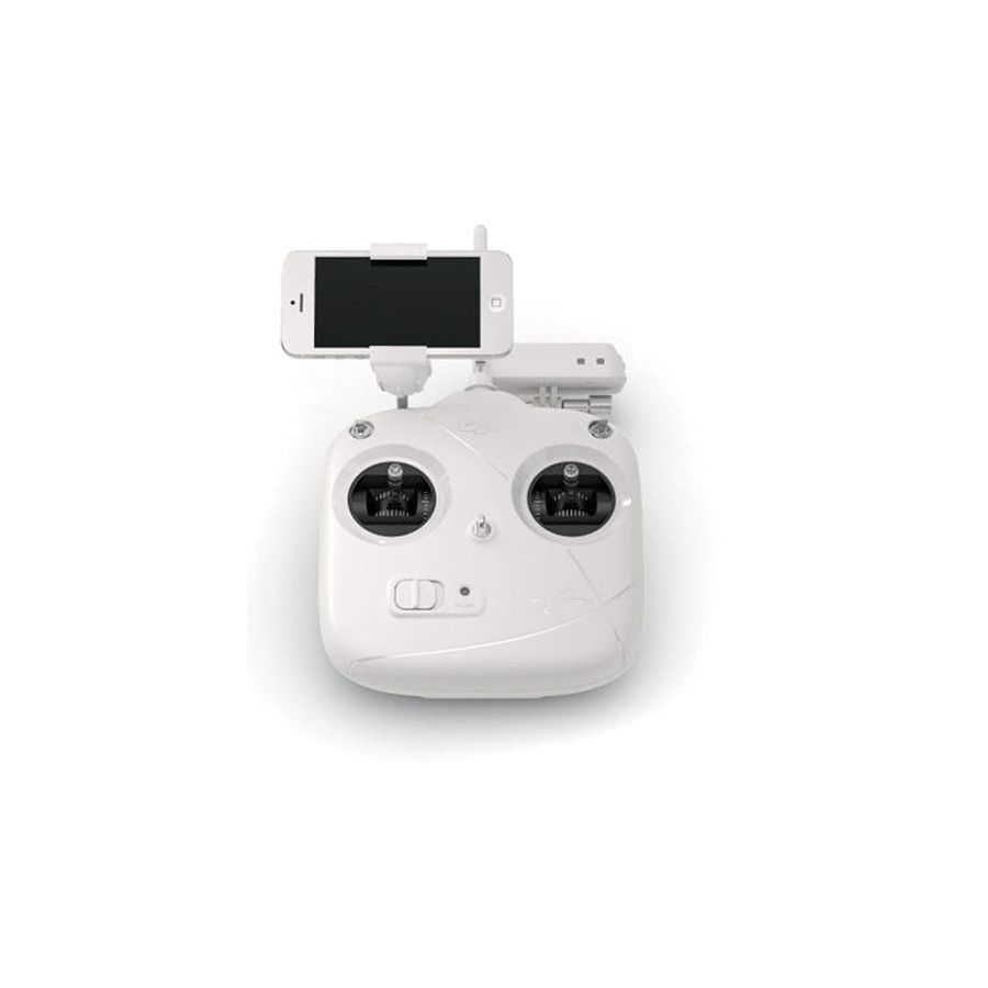 DJI Phantom 2 Vision+ Quadcopter RTF with 3-Axis Gimbal-Stabilized 14MP 1080p Camera + Extra Battery Bundle