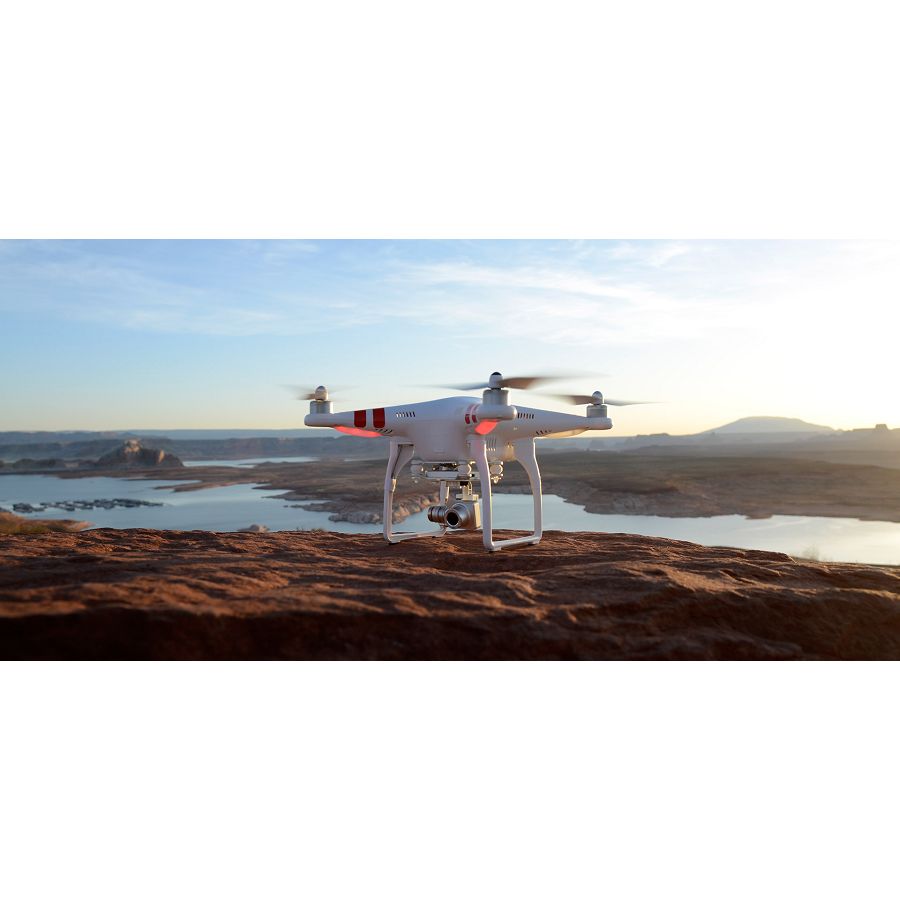 DJI Phantom 2 Vision+ Quadcopter RTF with 3-Axis Gimbal-Stabilized 14MP 1080p Camera + Extra Battery Bundle