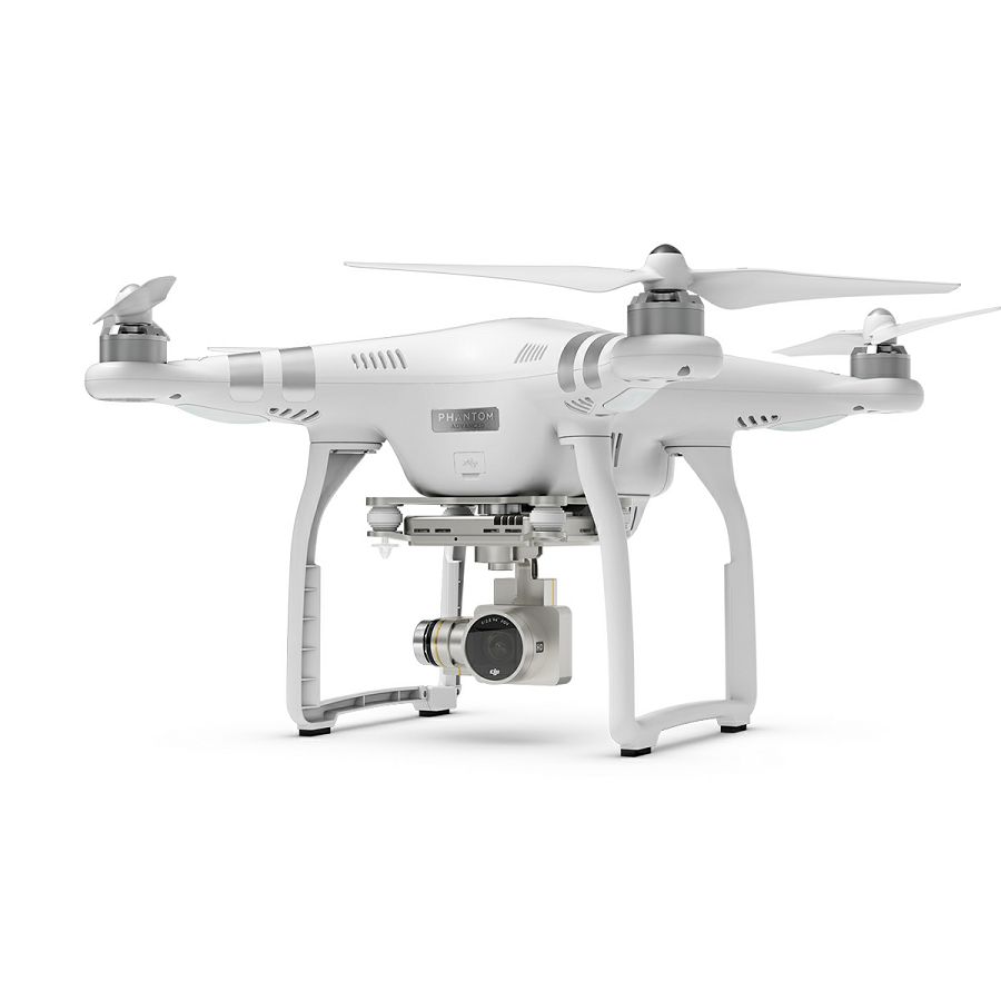 DJI Phantom 3 Advanced 2.7K dron + Extra Battery + Hardshell Backpack ruksak