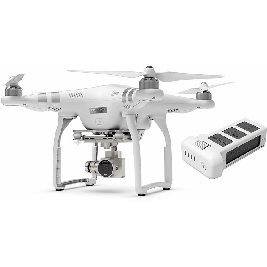 DJI Phantom 3 Advanced 2.7K FullHD kamera 3D gimbal dron + extra dodatna baterija