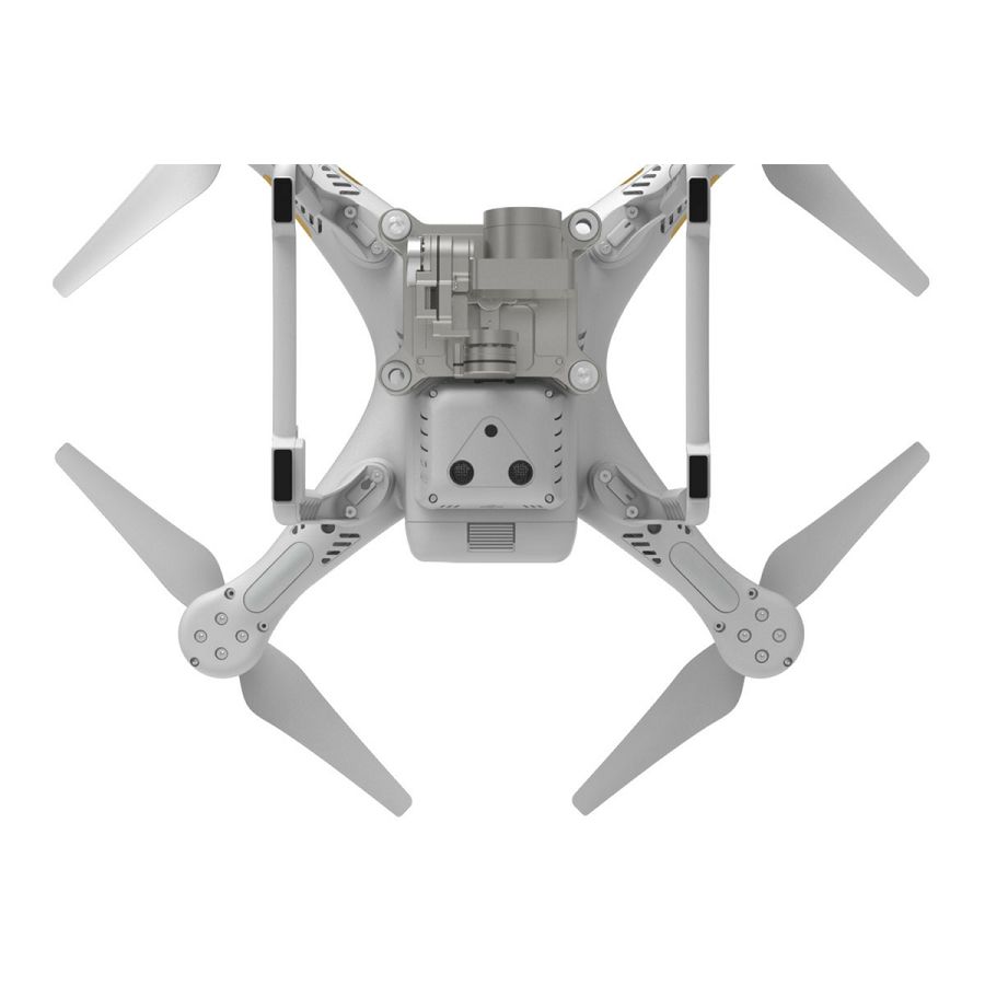 DJI Phantom 3 Advanced 2.7K FullHD kamera 3D gimbal dron za snimanje iz zraka