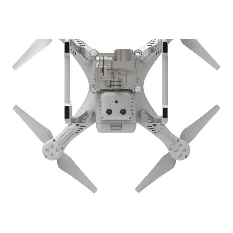 DJI Phantom 3 Professional 4K kamera 3D 3-Axis gimbal Quadcopter dron za snimanje iz zraka