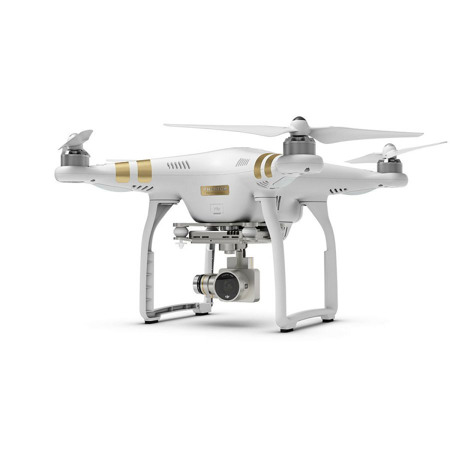 DJI Phantom 3 Professional + Extra Battery + Hardshell Backpack