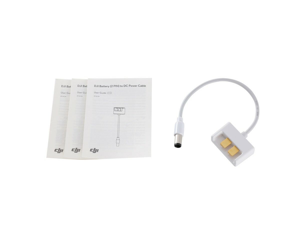 DJI Phantom 3 Spare Part 135 USB Charger Battery (2PIN) to DC Power Cable