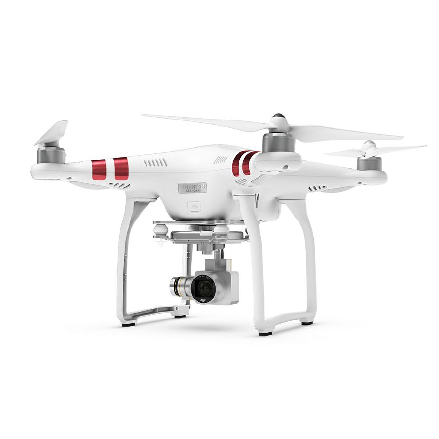 DJI Phantom 3 Standard quadcopter dron 2,7K kamera 3D gimbal + Extra Battery + Backpack Combo (DJI Logo)