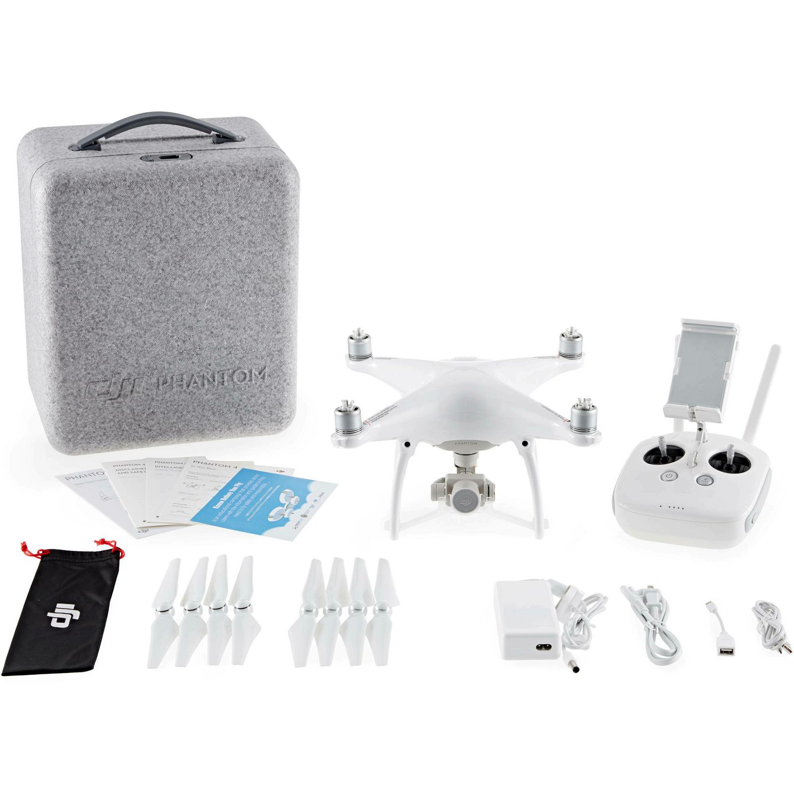 DJI Phantom 4 PRO+ Plus with Two Extra Batteries (Quadcopter dron + 4K kamera + 3D gimbal + 2x dodatne baterije)