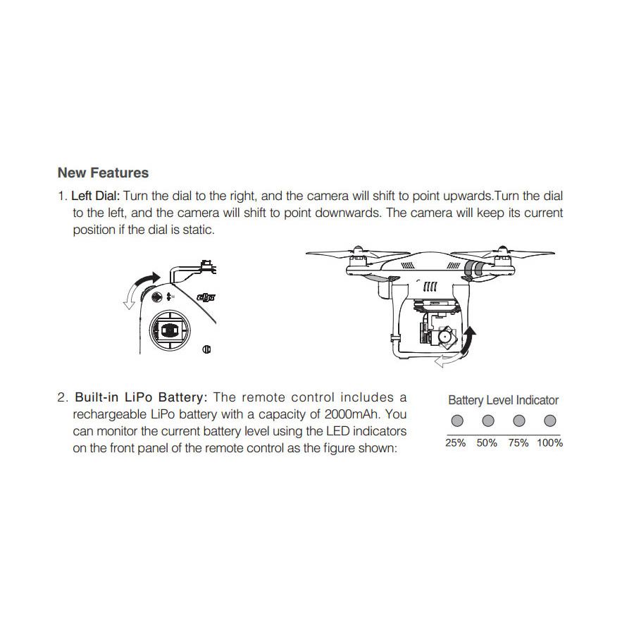 DJI Phantom Remote Control 5.8GHz (nova verzija)