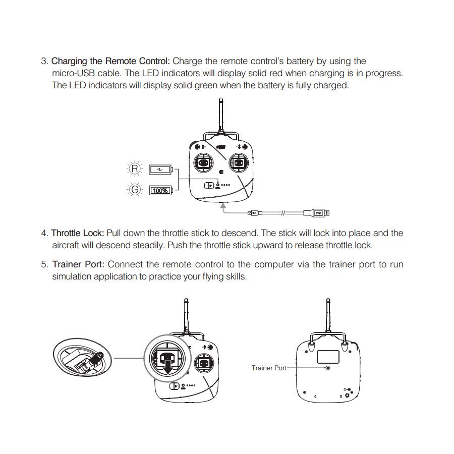 DJI Phantom Remote Control 5.8GHz (nova verzija)