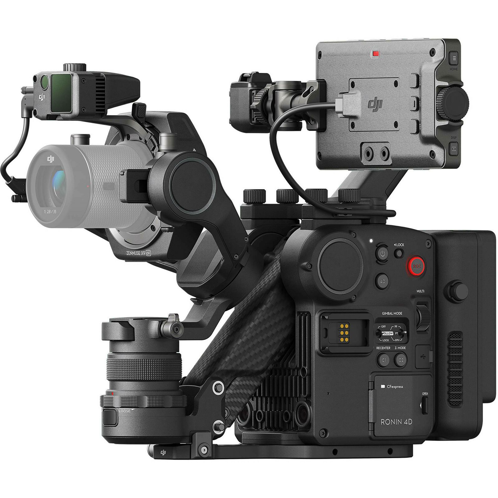 DJI Ronin 4D 6K 4-Axis gimbal Stabilizer 4D motorizirani stabilizator s kamerom za snimanje (CP.RN.00000176.01)