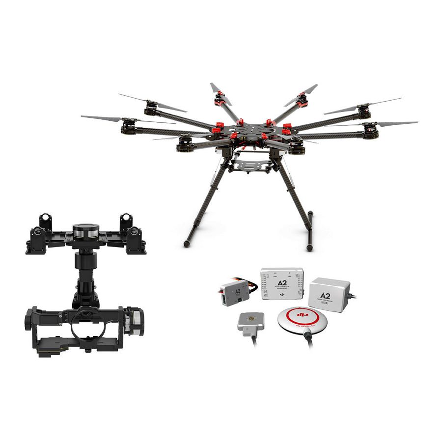 DJI Spreading Wings S1000+ & A2 & Z15 Zenmuse A7 Gimbal Combo Professional Aircraft multi-rotor Octocopter dron A2 Flight Controller Sony a7S / a7R Gyroscope